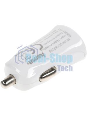Комплект зарядное устройство Hama H-183266 2.4A для Apple кабель Apple Lightning белый