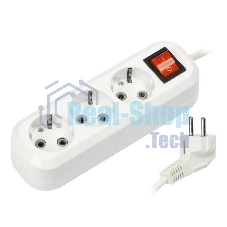 Удлинитель Smartbuy (SBE-16-3-15-ZS) 3 гнз х 15 м (16А/3.5 кВт, ПВС 3х1.0)