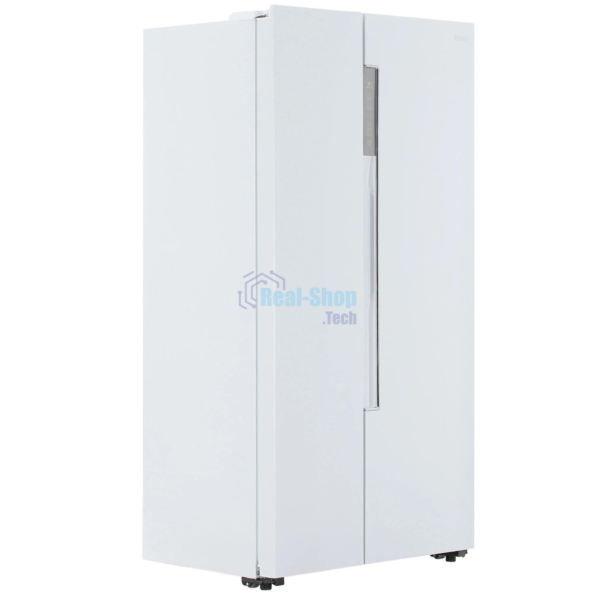 Холодильник Haier HRF-522DW6RU белый двухкамерный 334/173л морозилка слева, No Frost, Side by Side