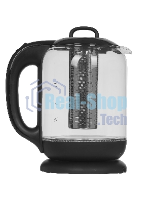 Чайник электрический BQ KT1701G черный, 2200 Вт, 1.7 л
