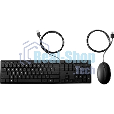 Комплект клавиатура+мышь HP 320MK проводной, USB, чёрный