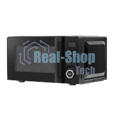 Микроволновая печь Centek CT-1562 черный, 20 л, 700 Вт, переключатели - кнопки, поворотный механизм