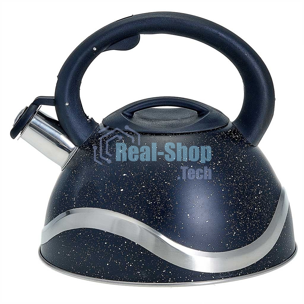 Чайник для плиты со свистком WEBBER BE-0574 3 л черный
