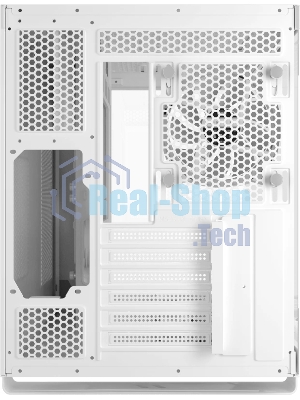 Компьютерный корпус без блока питания Case PCCooler C3T500 ARGB WH, Midi-Tower, TG, 6x120мм ARGB, 1xUSB-C 3.1 + 2xUSB-A 3.0, ATX, mATX, mITX белый