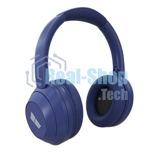 Беспроводные наушники MORE CHOICE HW11 синий, накладные, Bluetooth, до 6 ч