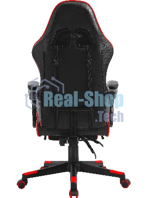 Кресло игровое Defender ROCK BLACK/RED PU