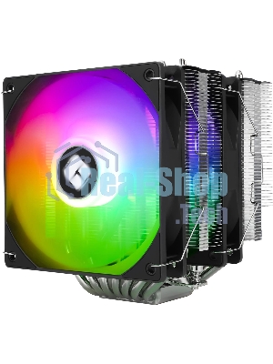 Кулер Thermalright Phantom Spirit 120 SE ARGb Soc-AM5/AM4/1151/1200/1700 черный 4-pin 25.6dB Al+Cu 765gr Ret (PS120-SE-ARGb)