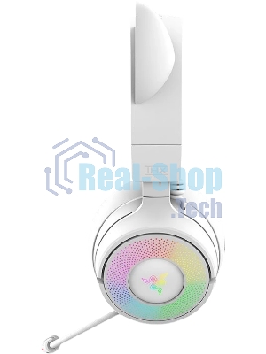 Гарнитура Razer Kraken Kitty V3 Pro белый, беспроводная, bluetooth, до 70 ч, подсветка