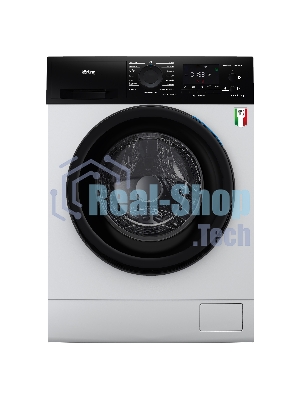 Стиральная машина KORTING KWM 59IDM14107, отдельностоящая, глубина 61 см, загрузка 10 кг, 1400 об/мин, 15 программ, комбинированное управление, инверторный двигатель, отложенный старт (до 24 ч), цифровой дисплей, энергоэффективность А+++, цвет белый