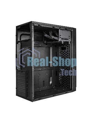 Компьютерный корпус Miditower ExeGate AA-442U2-AA500 (ATX, AA500 8 см, 1*USB+2*USB3.0, аудио, черный)
