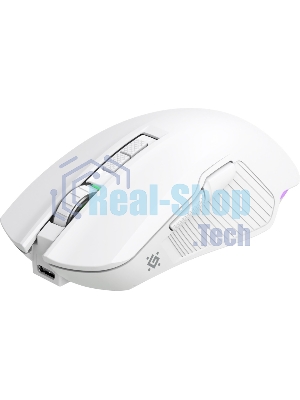 Мышь беспроводная/проводная Defender Whisper GM-209 белый, 7200 dpi, радиоканал, Bluetooth, USB, кнопки - 8