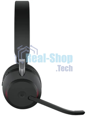 Гарнитура Jabra Evolve2 65 чёрный, беспроводная, Bluetooth, до 37 ч