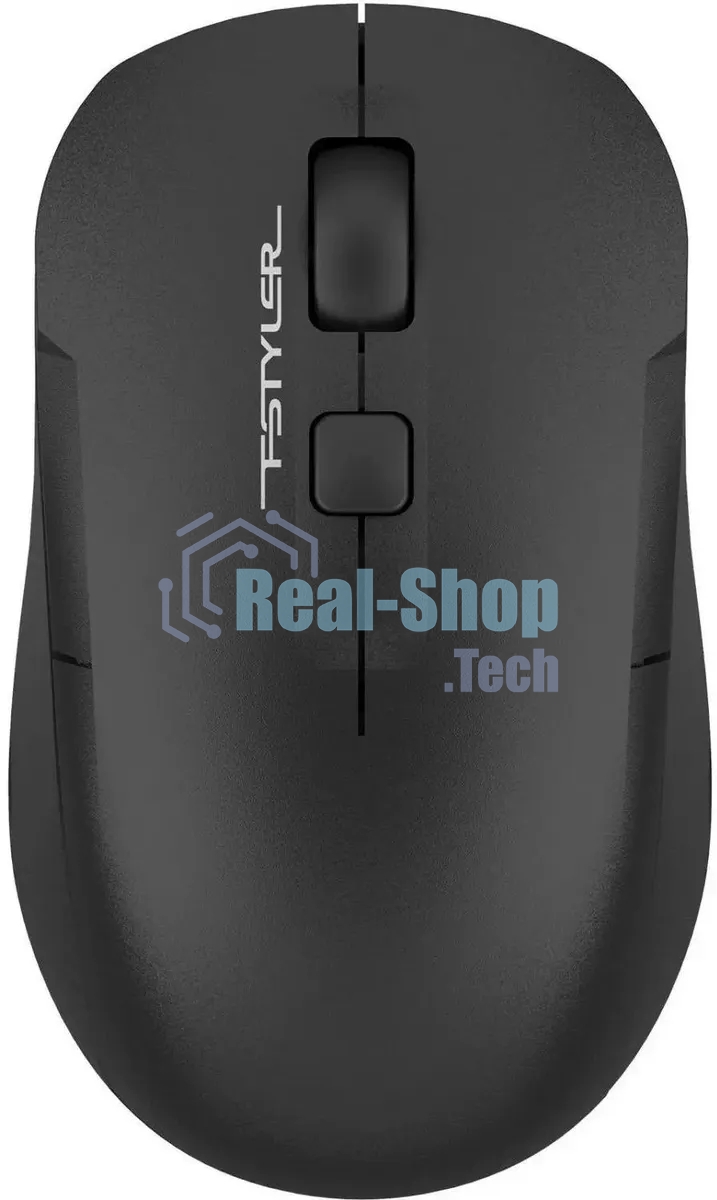 Мышь беспроводная A4Tech Fstyler FG16CS Air2 черный, 2000 dpi, радиоканал, USB, кнопки - 4