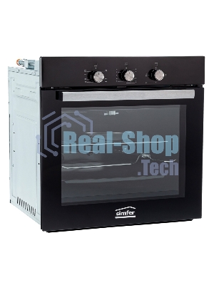 Газовый духовой шкаф Simfer B6Gb12016 черный