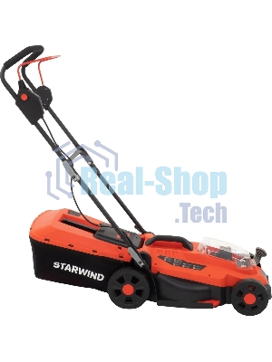 Газонокосилка аккумуляторная Starwind SBL-330-4.4, 18 В, 4 Ач