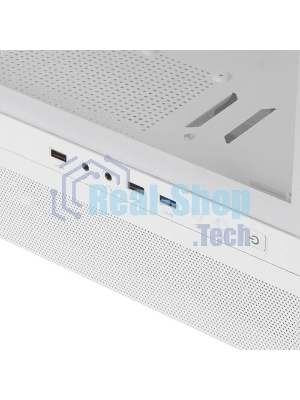 Компьютерный корпус PCCooler IE200 WH, Tempered Glass Full Tower, белый, TG, SPCC, 1x120мм ARGb E-ATX, ATX, mATX, mITX 180/380/220мм 4x2.5