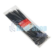 Хомут кабельный 4.8х300 нейл. черный (уп. 100 шт) EKF plc-cb-4.8x300
