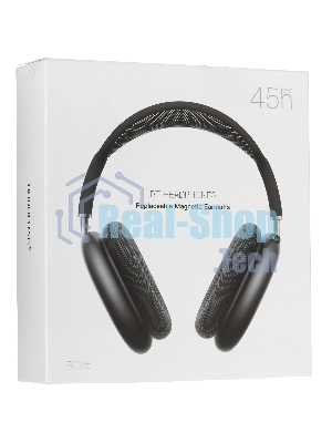 Беспроводные/проводные наушники Borofone BO35 серый космос, накладные, Bluetooth + проводной, до 45 ч