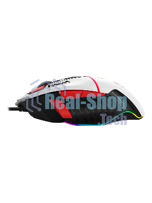 Мышь проводная A4Tech Bloody W95 Max Naraka белый/рисунок, оптическая, 12000 dpi, USB, кнопки - 6