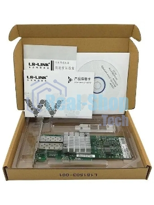 Сетевой адаптер LR-LINK PCIE 10Gb FIBER 2SFP+ LREC6822XF-2SFP+