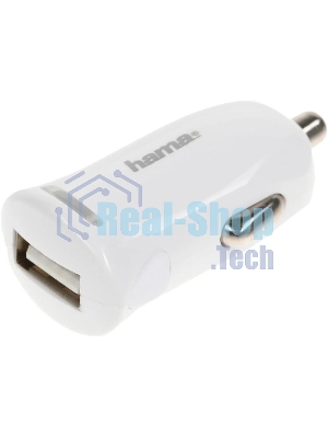 Комплект зарядное устройство Hama H-183266 2.4A для Apple кабель Apple Lightning белый