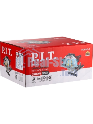 Циркулярная пила (дисковая) P.I.T. PKS235-C 2200Вт (ручная)