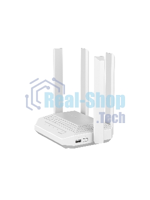 Маршрутизатор Keenetic Hopper (KN-3811) AX3000 10/100/1000BASE-TX/4G ready белый