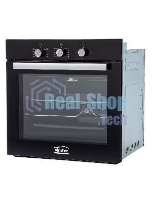 Газовый духовой шкаф Simfer B6Gb12016 черный
