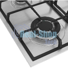 Газовая варочная панель Hotpoint HGMT 642 W IX, независимая, серебристый