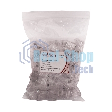Коннектор Suprlan 10-0209, UTP cat.5e, RJ45, серый (упак.: 100 шт)