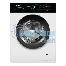 Стиральная машина c инвертором и паром Maunfeld MFWM127IWHD белый, загрузка фронтальная 7 кг, 1200 об/мин, класс: A+++
