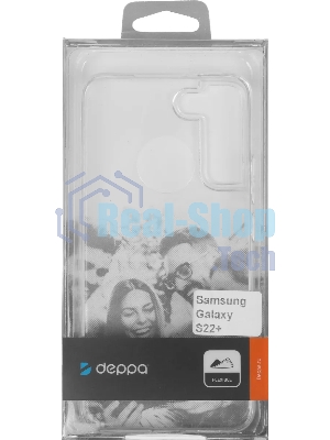 Чехол (клип-кейс) Deppa Gel для Samsung Galaxy S22+ прозрачный