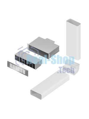 Комплект воздуховодов Maunfeld MIDS604 с фильтром CF312MW (для ПАНЕЛИ MIHC604SF2BK)