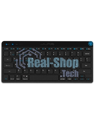 Комплект клавиатура+мышь JLab GO беспроводной, USB, 1600 DPI, чёрный