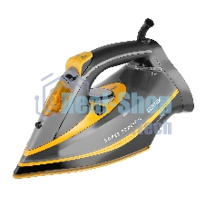 Утюг Centek CT-2358 желтый/черный, 3000 Вт, 50 г/мин, 190 г/мин, 380 мл