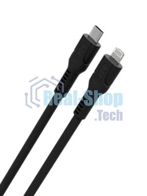Кабель MORE CHOICE (4620202553690) K65ia 2м USB 3.0A PD 27W для Lightning ng 8-pin 2 м, черный