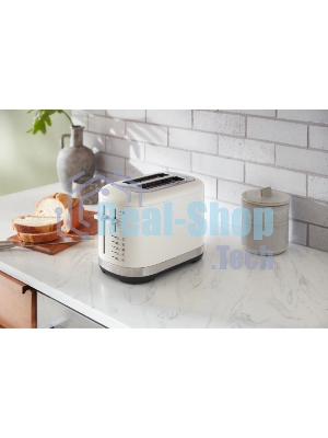 Тостер KitchenAid 5KMT2109EPL 2 тоста, фарфоровый белый
