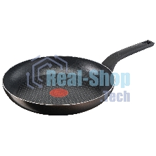 Сковорода Tefal Easy Plus 04237924 круглая 24см ручка несъемная (с крышкой) черный (9100054100)