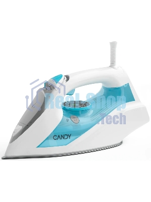 Утюг Candy CI-101 белый/голубой, 2700 Вт, 55 г/мин, 160 г/мин, 500 мл