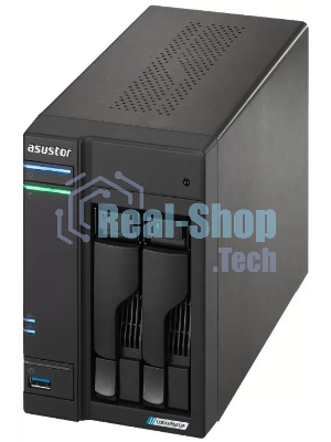 Сетевой накопитель ASUSTOR AS6702T/2BAY/EU/4GD4 (90IX01N1-BW3S20)