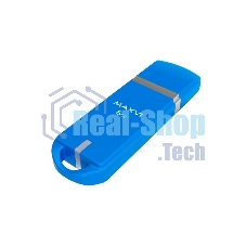 Флешка USB Maxvi P3 8Gb USB 2.0 sky blue, монолит с колпачком, ABS пластик