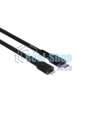 Кабель MORE CHOICE (4620202553690) K65ia 2м USB 3.0A PD 27W для Lightning ng 8-pin 2 м, черный