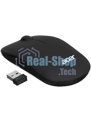 Комплект клавиатура+мышь Acer OKR030 беспроводной, USB, 1200 DPI, чёрный
