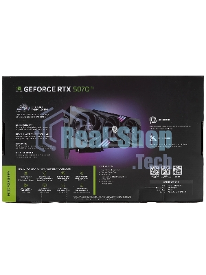 Видеокарта MSI RTX5070Ti GAMING TRIO OC 16Gb GDDR7 256bit 3xDP HDMI 3FAN RTL