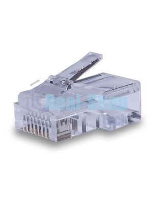 Коннектор Suprlan 10-0209, UTP cat.5e, RJ45, серый (упак.: 100 шт)