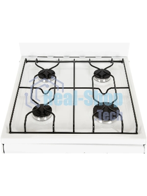 Плита газовая Flama AVG 1407 W белый, конфорок 4 газовых, духовка отсутствует, 50 см x 85 см x 57 см