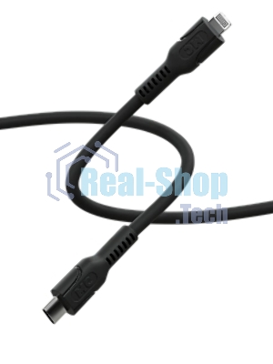 Кабель MORE CHOICE (4620202553690) K65ia 2м USB 3.0A PD 27W для Lightning ng 8-pin 2 м, черный