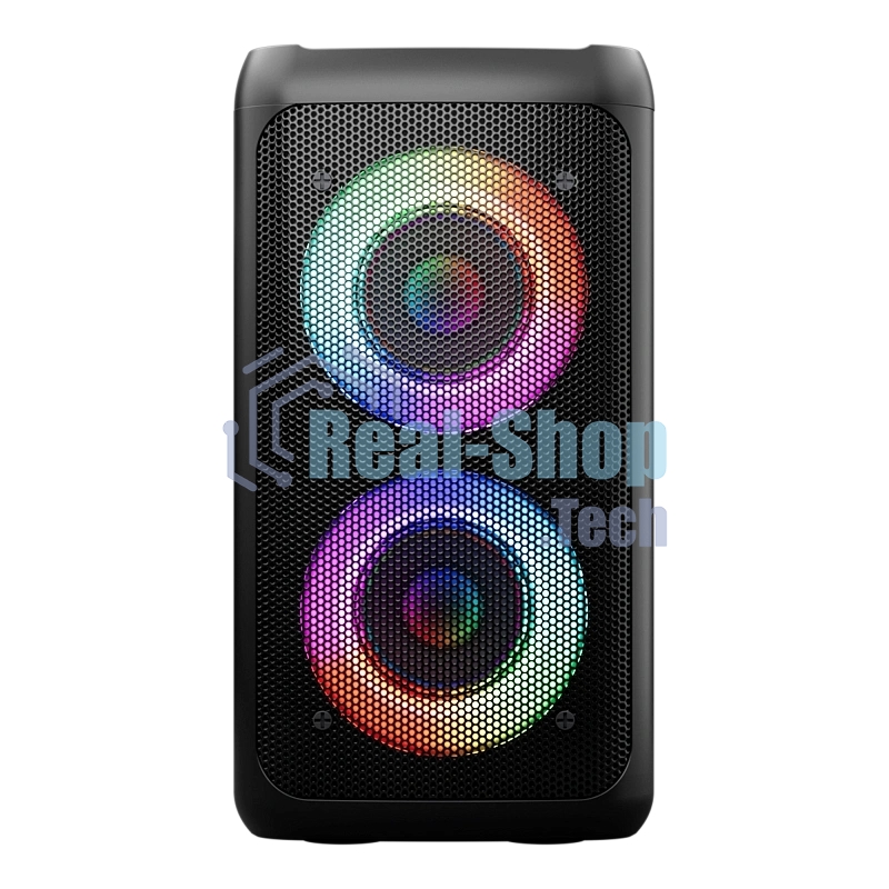 Колонка портативная Ural Молния 111 черный 40W 2.0 BT/3.5Jack/USB 1500mAh (МОЛНИЯ 111)