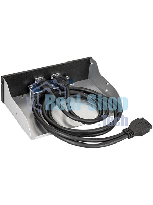 Планка USB на переднюю панель ExeGate U5H-615, 5,25