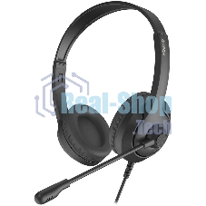 Гарнитура A4Tech Fstyler FH100U чёрный, проводная